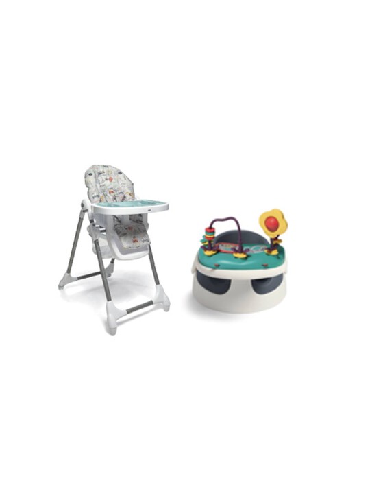 Baby Snug Navy with Snax Highchair Miami Beach image number 1